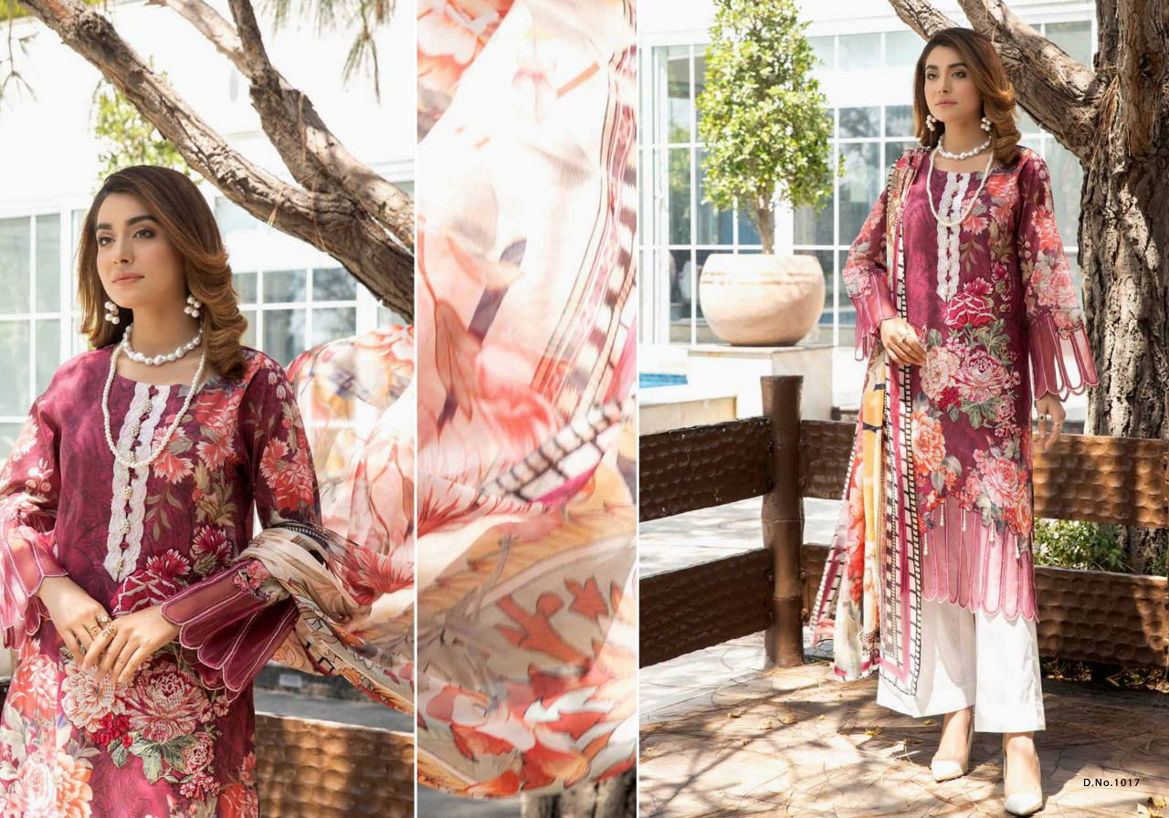 Safinaz Adans Libas New Fancy Festive Wear Lawn Cotton Embroidery Salwar Suits Collection